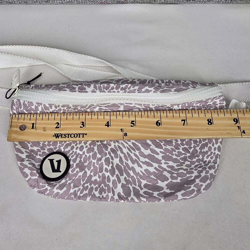 ALOHA COLLECTION x VUORI BELT BAG - COATED TYVEK - LAVENDER PRINT - 8.5" - Picture 9 of 11